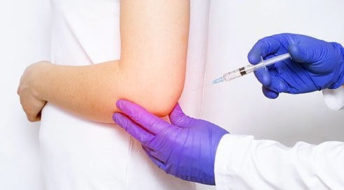 تزریق در نقاط ماشه‌ای برای درمان سندروم درد میوفاسیال